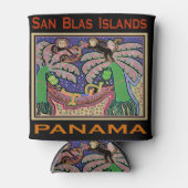 San Blas Islands Panama Mola 缶クーラー (正面)
