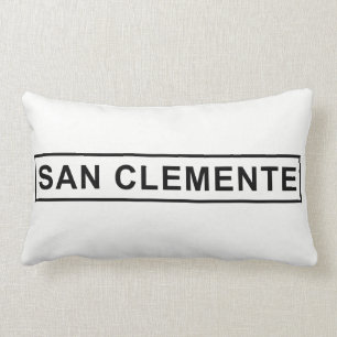 San Clementeの印の枕 ランバークッション
