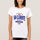 San Clementeカリフォルニア Tシャツ (正面)