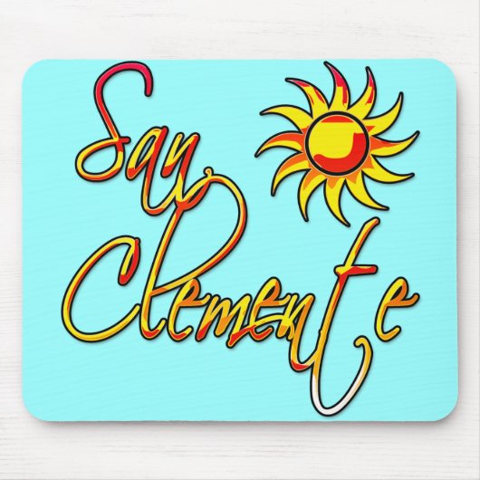 San Clemente マウスパッド (正面)