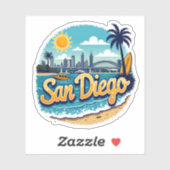 San Diego シール (シート)