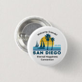 San Diego 2026 International Convention Pin 缶バッジ (正面&裏面)