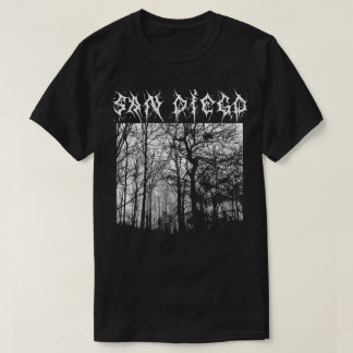 San Diego Black Metal T-shirt Metalshirt Tシャツ