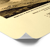 San Diego, CA Panoramic Map - 1876 ポスター (角)