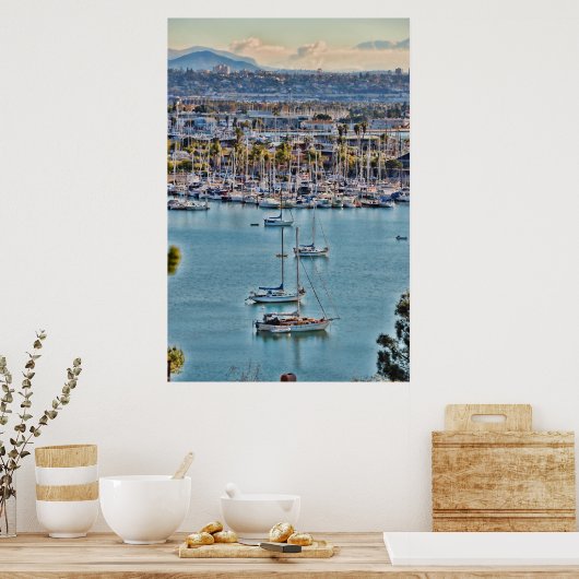 San Diego, California ポスター (キッチン)