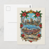 San Diego California ポストカード (正面/裏面)
