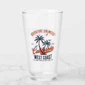 San Diego California Beach Funny San Diego  タンブラーグラス (正面)