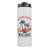 San Diego California Beach Funny San Diego  タンブラー (正面)