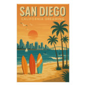 San Diego – California Dreaming ポスター (正面)