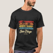 San Diego California Palm Trees Ca Tシャツ (正面)