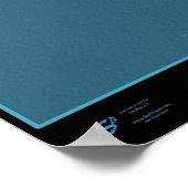 San Diego, California satellite poster ポスター (角)