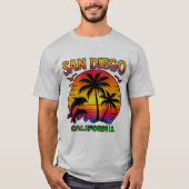 San Diego, California Tシャツ (正面)