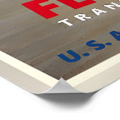 San Diego California TWA Airlines New Original ポスター (角)