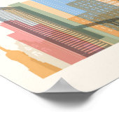 San Diego City Skyline ポスター (角)