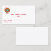 San Diego Fire Department Emblem Business Card 名刺 (正面/裏面)