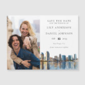 San Diego Photo Wedding Save The Date マグネット招待状 (正面)