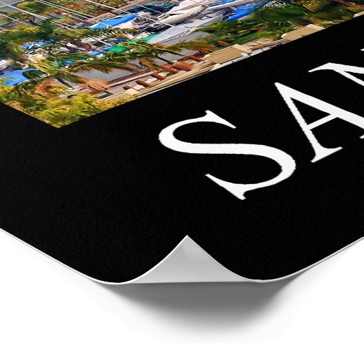 San Diego Point Loma Poster ポスター (角)