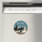 San Diego Sea Lions マグネット (インサイチュ (食洗機))