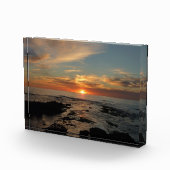 San Diego Sunset II California Seascape フォトブロック (右)