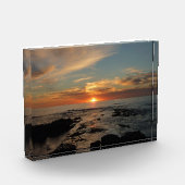 San Diego Sunset II California Seascape フォトブロック (左)