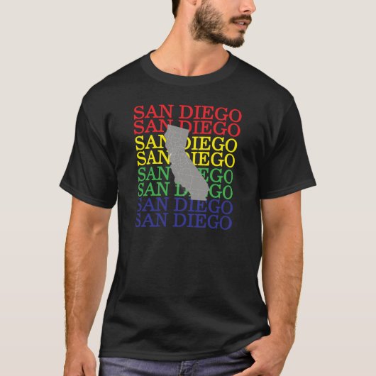 San Diego T-shirt  Tシャツ (正面)