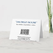 SAN DIGOのスカイラインJ PEC カード (裏面)