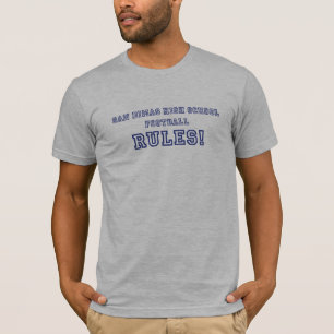 San Dimasの高等学校のフットボールはティーを支配します Tシャツ