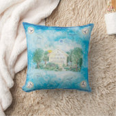 San Esprit Tuch als Kissen クッション (ブランケット)