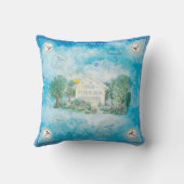 San Esprit Tuch als Kissen クッション (裏面)