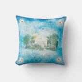 San Esprit Tuch als Kissen クッション (正面)