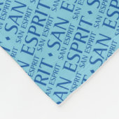 San Esprit Tuch Fleecedecke フリースブランケット (角)