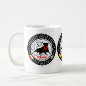 SAN FERMIN SPAIN BULLFIGHTING コーヒーマグカップ (左)