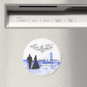 SAN FRANCISCOのビューで日付マグネットを保存 マグネット (インサイチュ (食洗機))