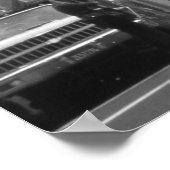 San Franciscoケーブルカー – ハイライト写真アート ポスター (角)