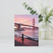 SAN FRANCISCOゴールデンゲートブリッジハガキ ポストカード (スタンド正面)