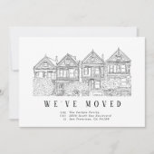 San Franciscoレディ絵を描ズの動くアナウンス 案内状 (正面)