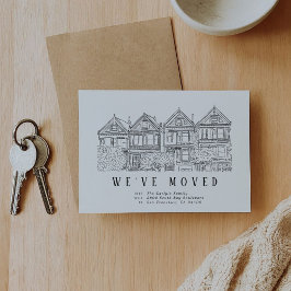 San Franciscoレディ絵を描ズの動くアナウンス 案内状