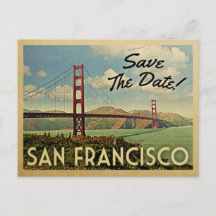 San Francisco日付ヴィンテージはがきを保存 案内ポストカード