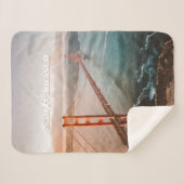 San Francisco シェルパブランケット (正面(横))