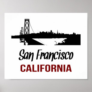San Francisco (標準写真・フレーム・サイズ) ポスター