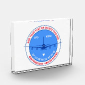 San Francisco,米国,カスタマイズ可能素晴らし フォトブロック (左)