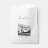 San Francisco 結婚's Trolley Photo Thank You フェイバーバッグ (正面)