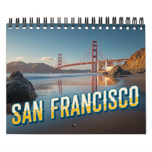 San Francisco 2025カレンダー – 12シーン カレンダー