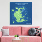 San Francisco-24"x24",canvasの水中通り キャンバスプリント (インサイチュ (リビング))