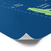 San Francisco 24x24 200'の水中通り ポスター (角)