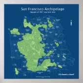 San Francisco 24x24 200'の水中通り ポスター (正面)