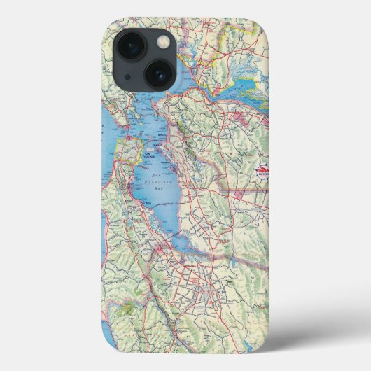 San Francisco and Vicinity Case-Mate iPhoneケース (裏面)