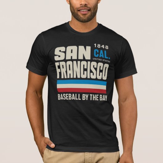 San Francisco Baseball Inspired Graphic Tシャツ (正面)