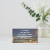 San Francisco Bay Bridge Business Card 名刺 (スタンド正面)