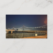 San Francisco Bay Bridge Business Card 名刺 (裏面)
